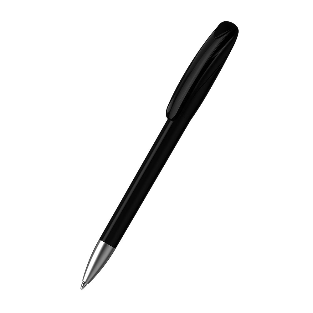 Drehkugelschreiber Boa ice/transparent Ms - schwarz ice-934
