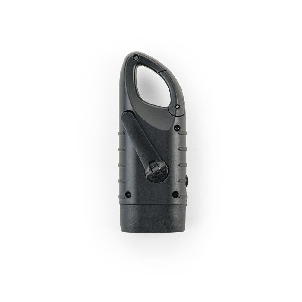 SOLARKY Kompakte 0.5 W ABS-Taschenlampe mit 3 weißen LEDs mit 90 Lumen - schwarz-760
