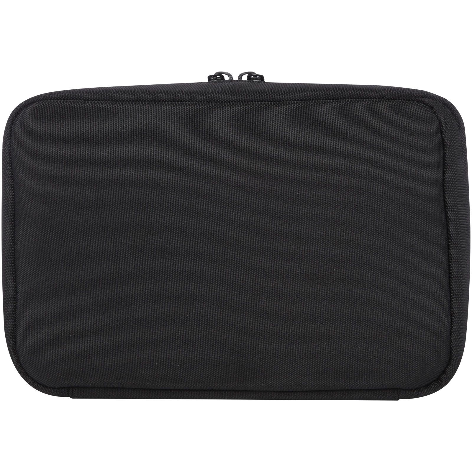 Rise Organizer-Tasche GRS Recycelt   - schwarz-467