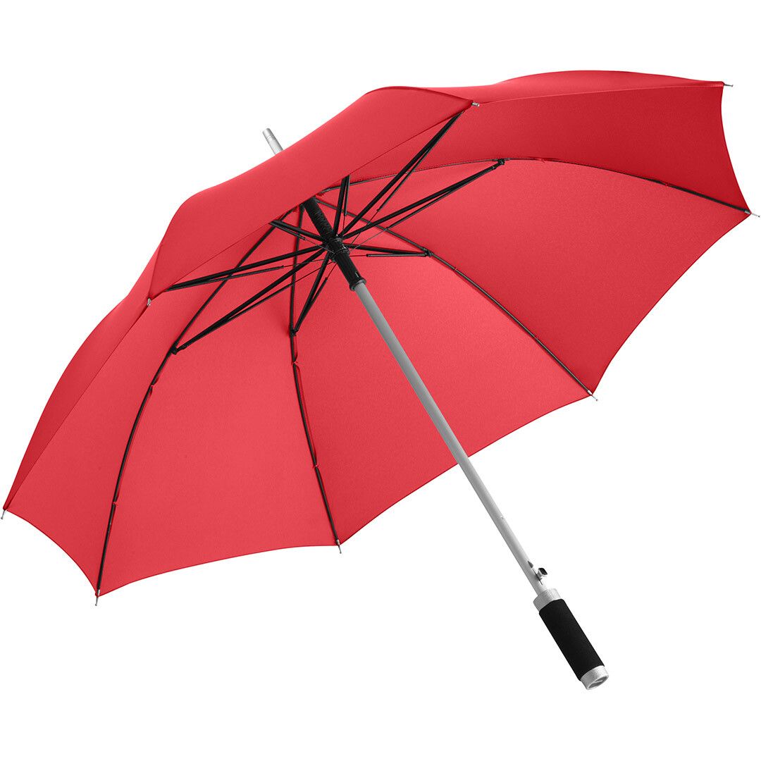 AC-Alu-Stockschirm Windmatic® mit waterSAVE® Bezug Ø105 cm - rot-923