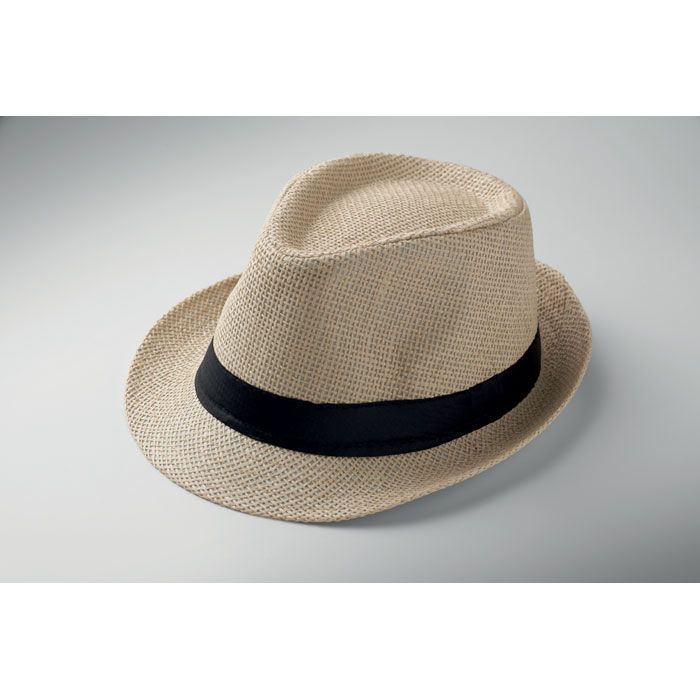 Papierstroh-Hut BOOWIE - beige-909
