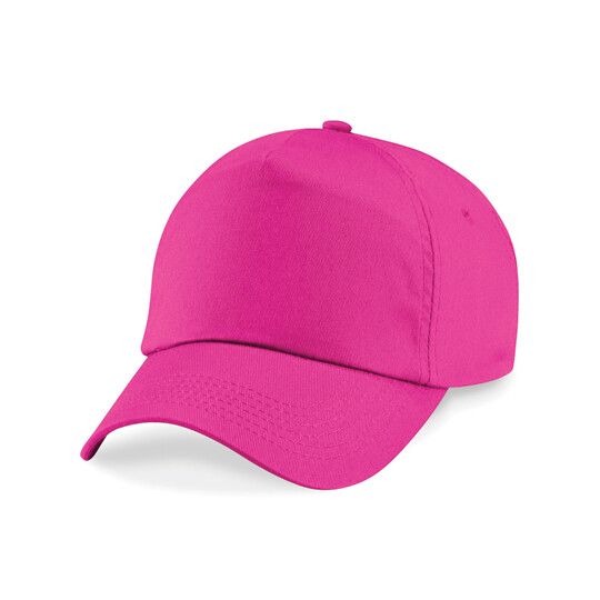 Junior Original 5 Panel Cap - fuchsia-776
