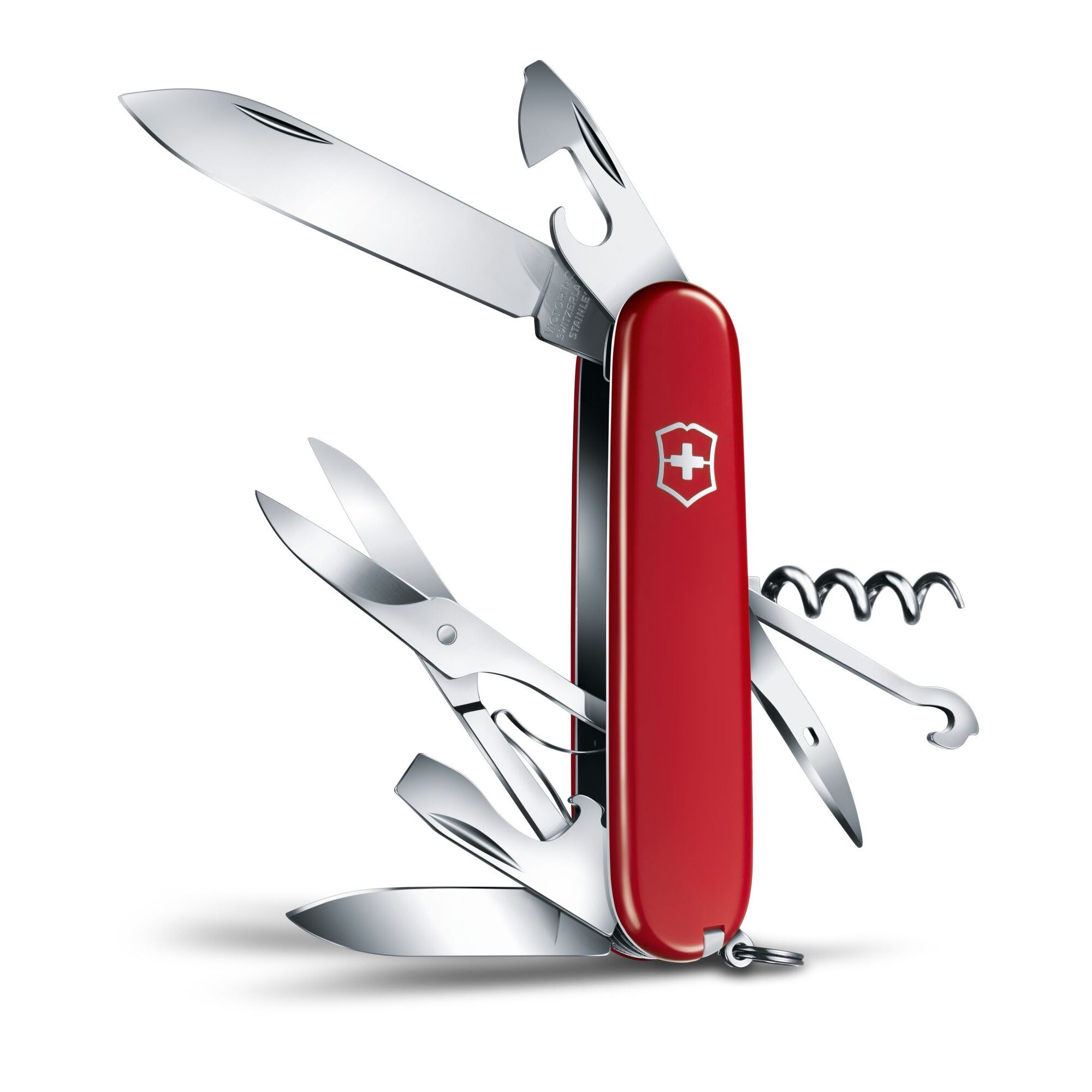 Schweizer Taschenmesser Climber - rot-734