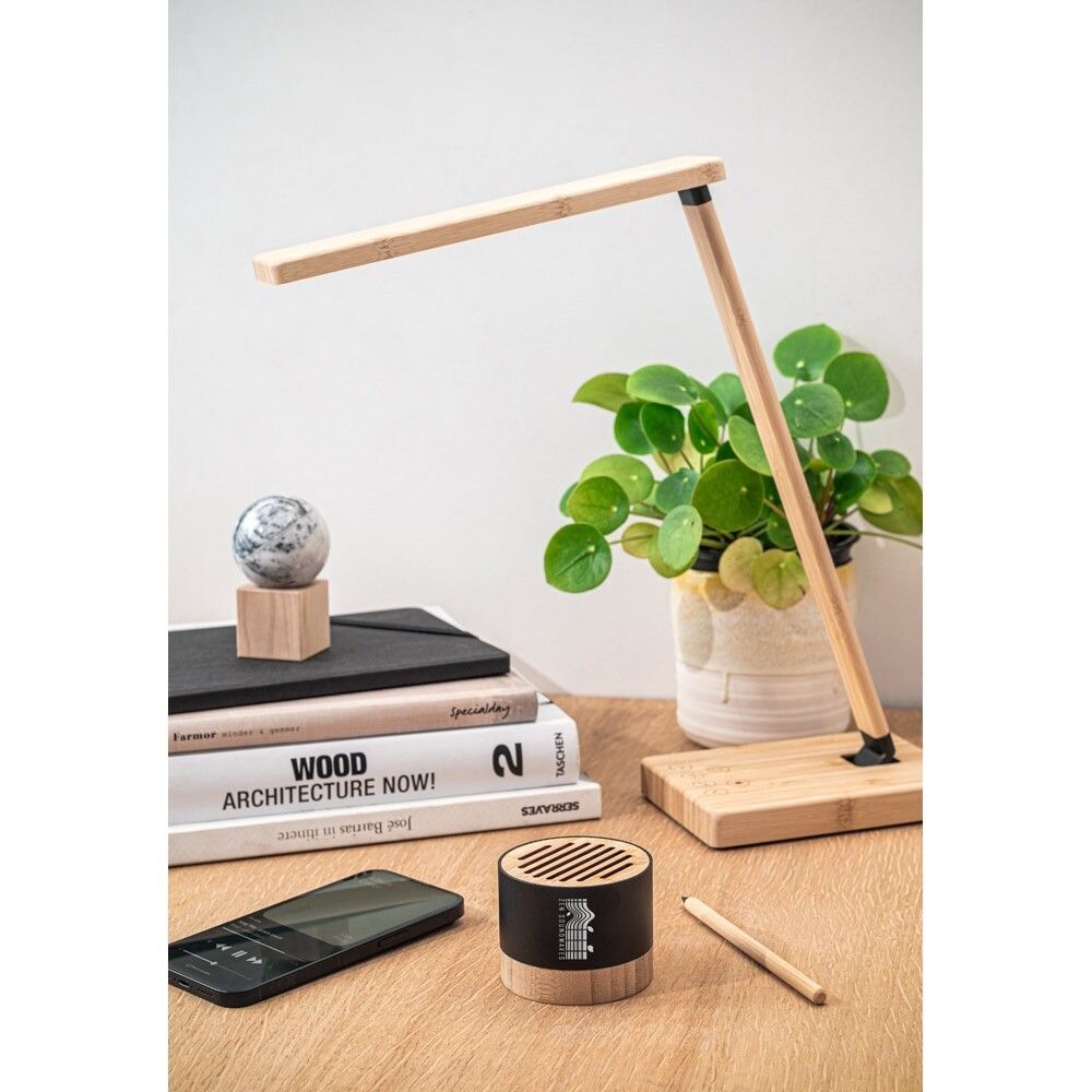 FERDINAND Lautsprecher aus recyceltem Aluminium (100% rAL), 3 Stunden Akkulaufzeit - schwarz-538