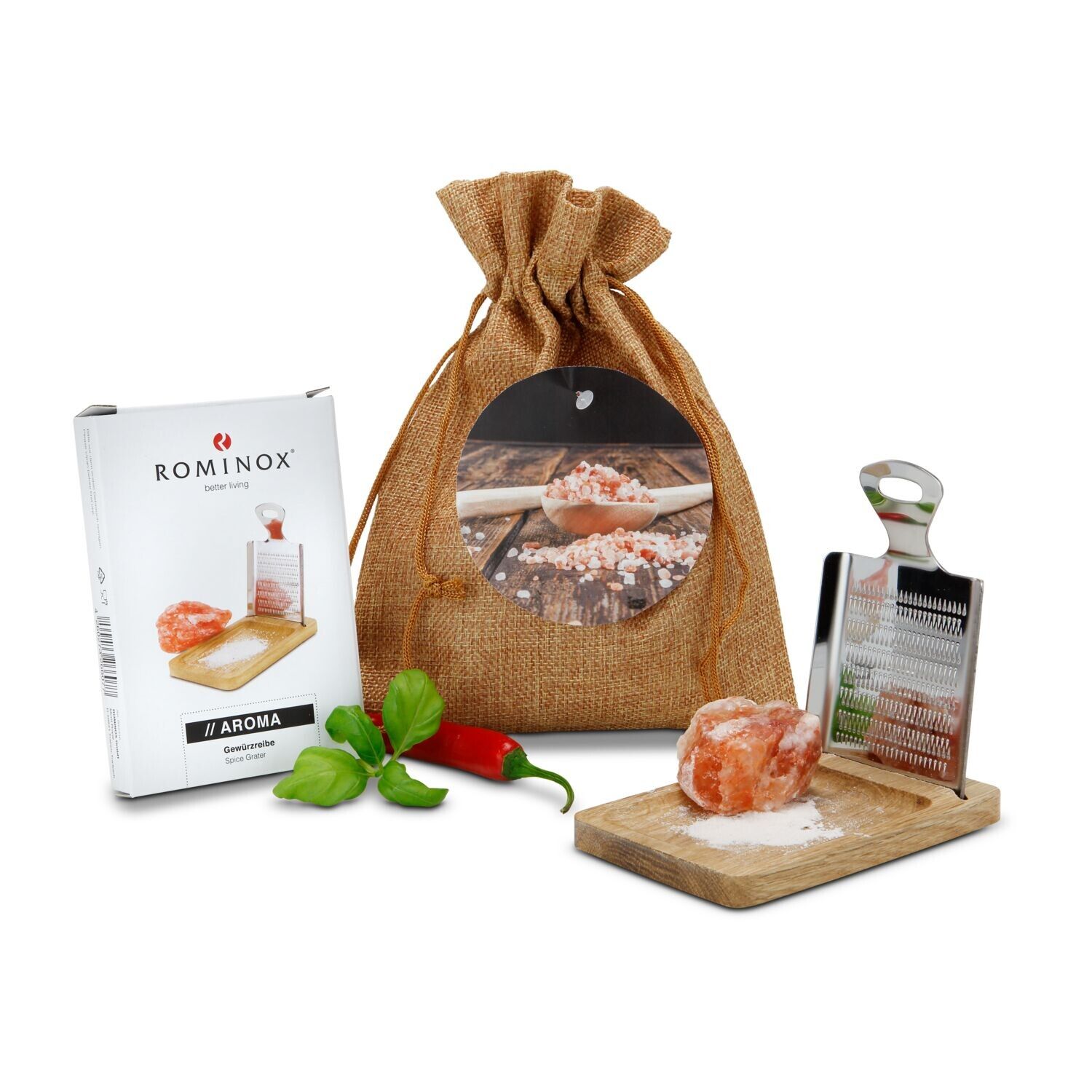 Geschenkset Kleine Salzreibe-28