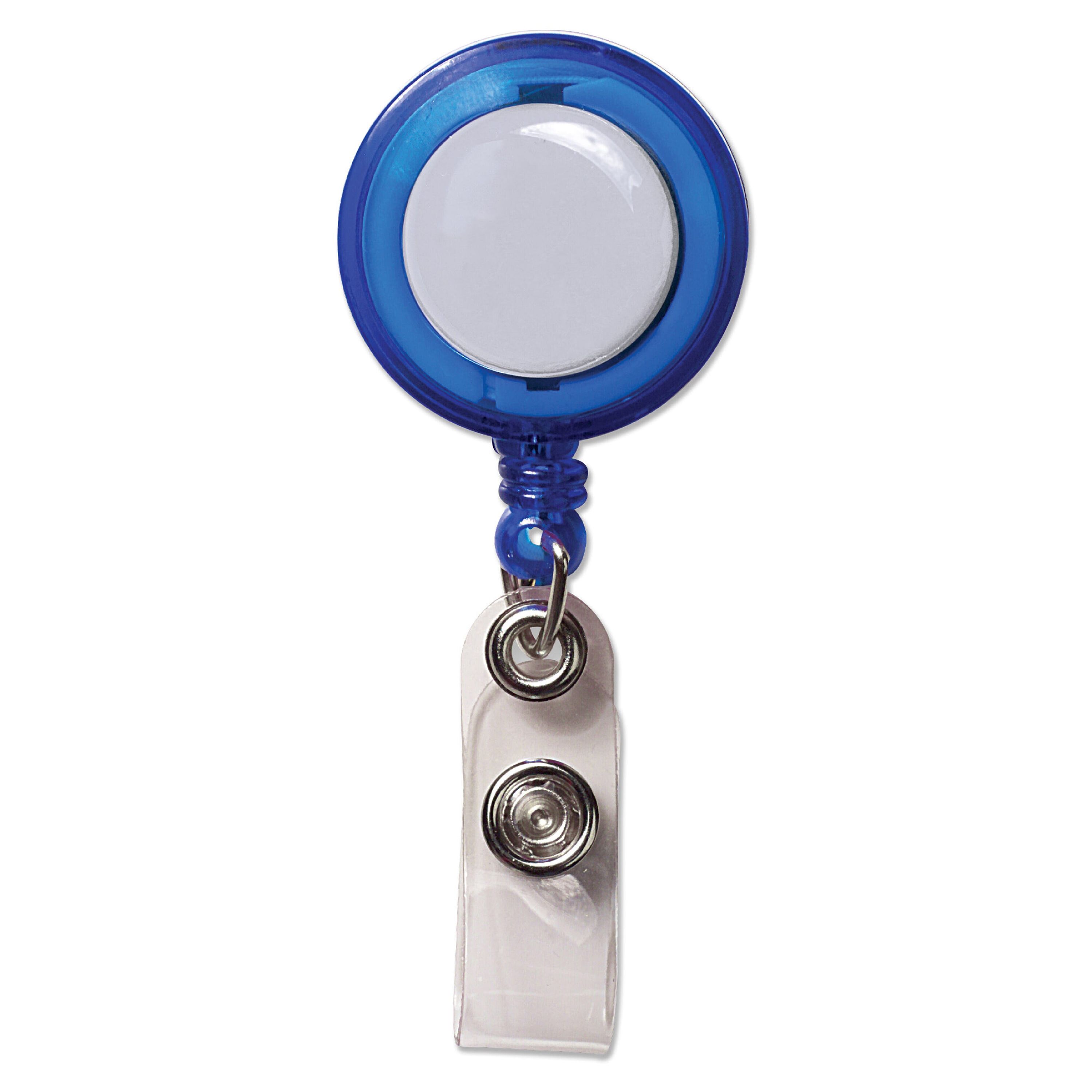 Namensschildhalter - transparent  -  blau-994
