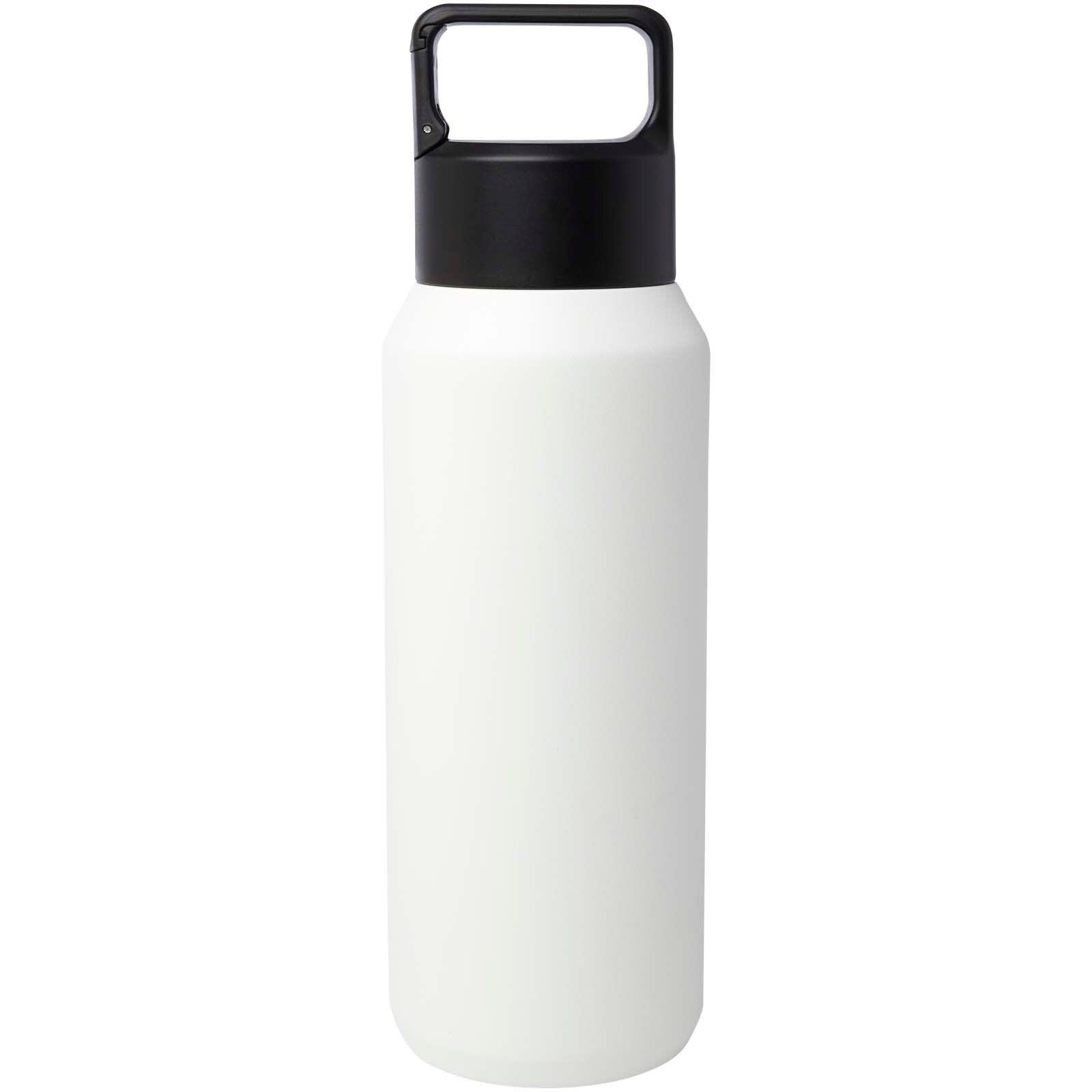 Astra 600 ml RCS-zertifizierte Kupfer-Vakuum Isolierflasche aus recyceltem Edelstahl (Kohlensäure geeignet) - weiss-3