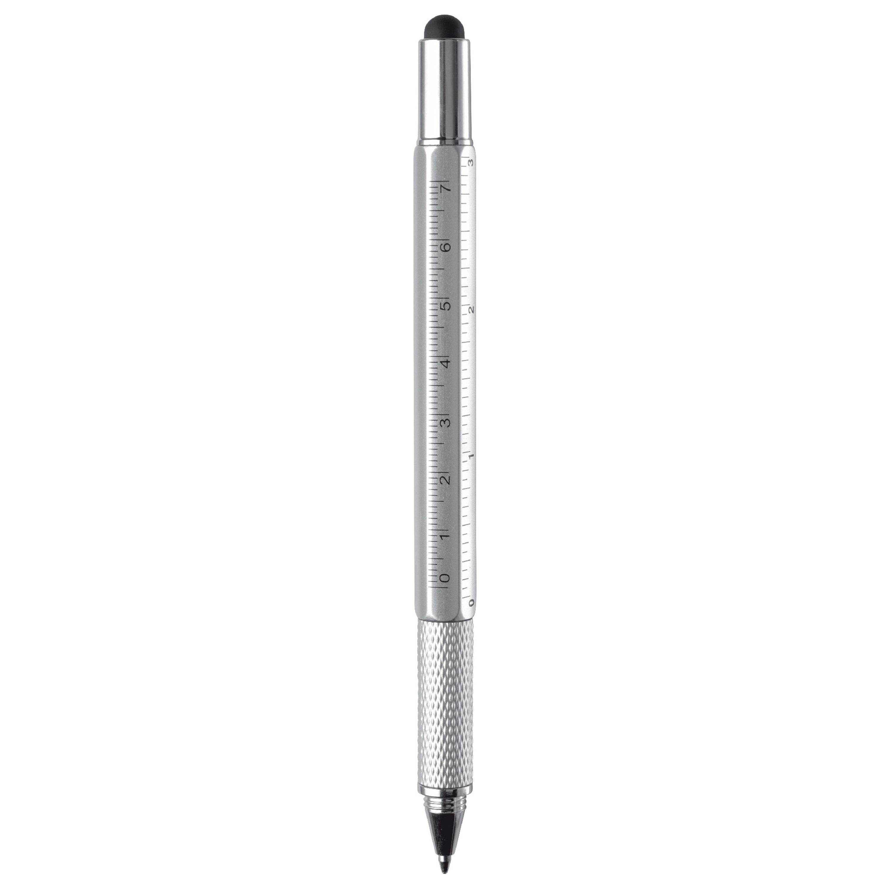 Kugelschreiber mit Werkzeug Build-it - silber-786