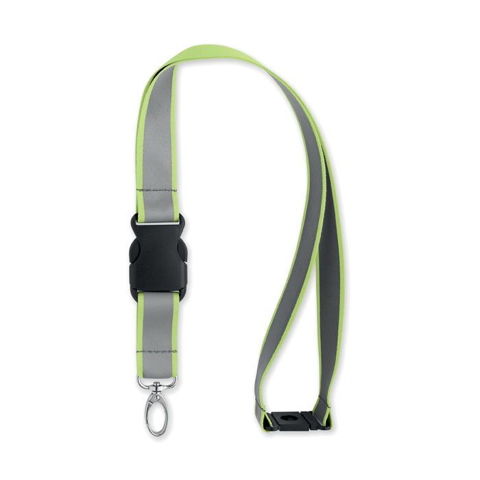Reflektierendes RPET-Lanyard TOSEE - neon gelb-157