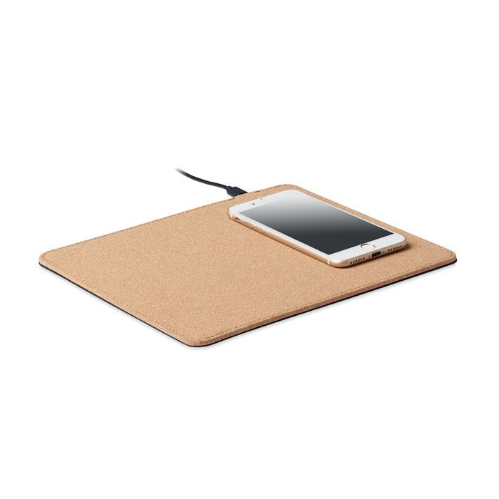 Mousepad mit Ladestation 15W WIRELESS MATTY - beige-416