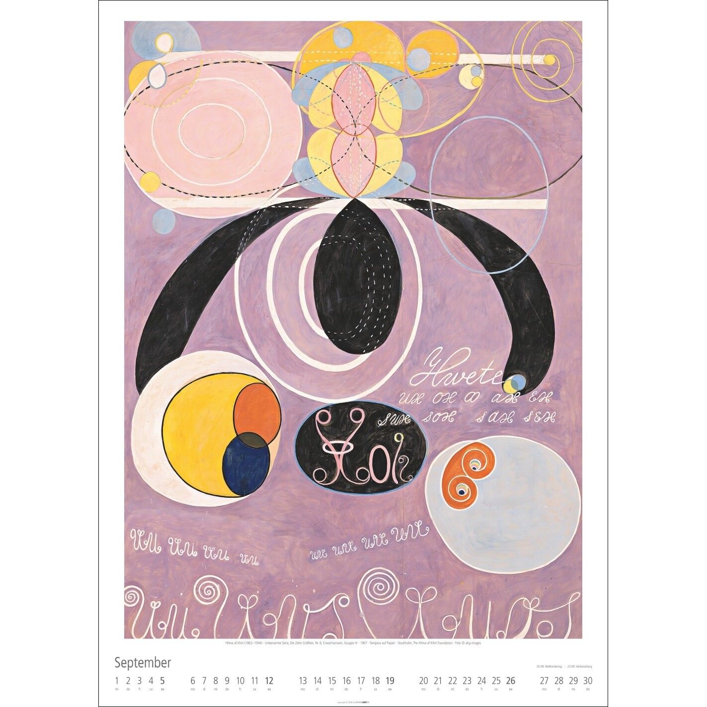 Hilma af Klint - Kunst & Kultur Kalender-922