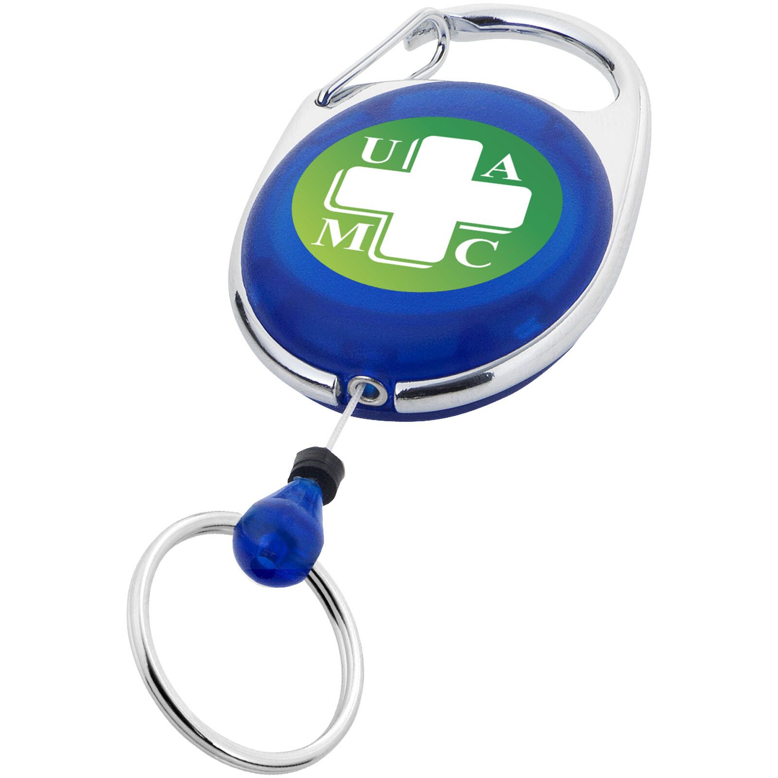 Gerlos Schlüsselkette mit Rollerclip - blau-397