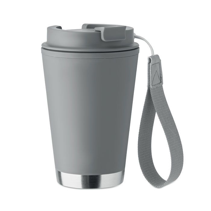 Doppelwandiger Becher 300 ml TOPIZ - steingrau-896