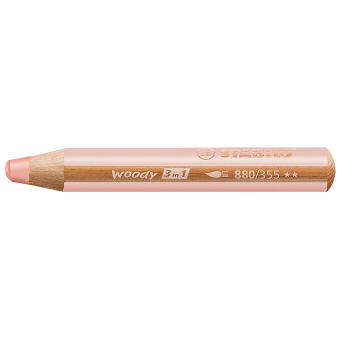 STABILO woody 3 in 1 Farbstift - hellrosa-772