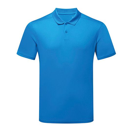 TriDri® Ion-Charge panelled polo - sapphire-196