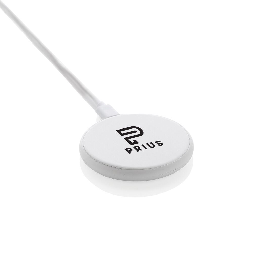 Magnapad magnetisches 3-in-1 15W Ladepad aus RCS rPlastik - weiß-4