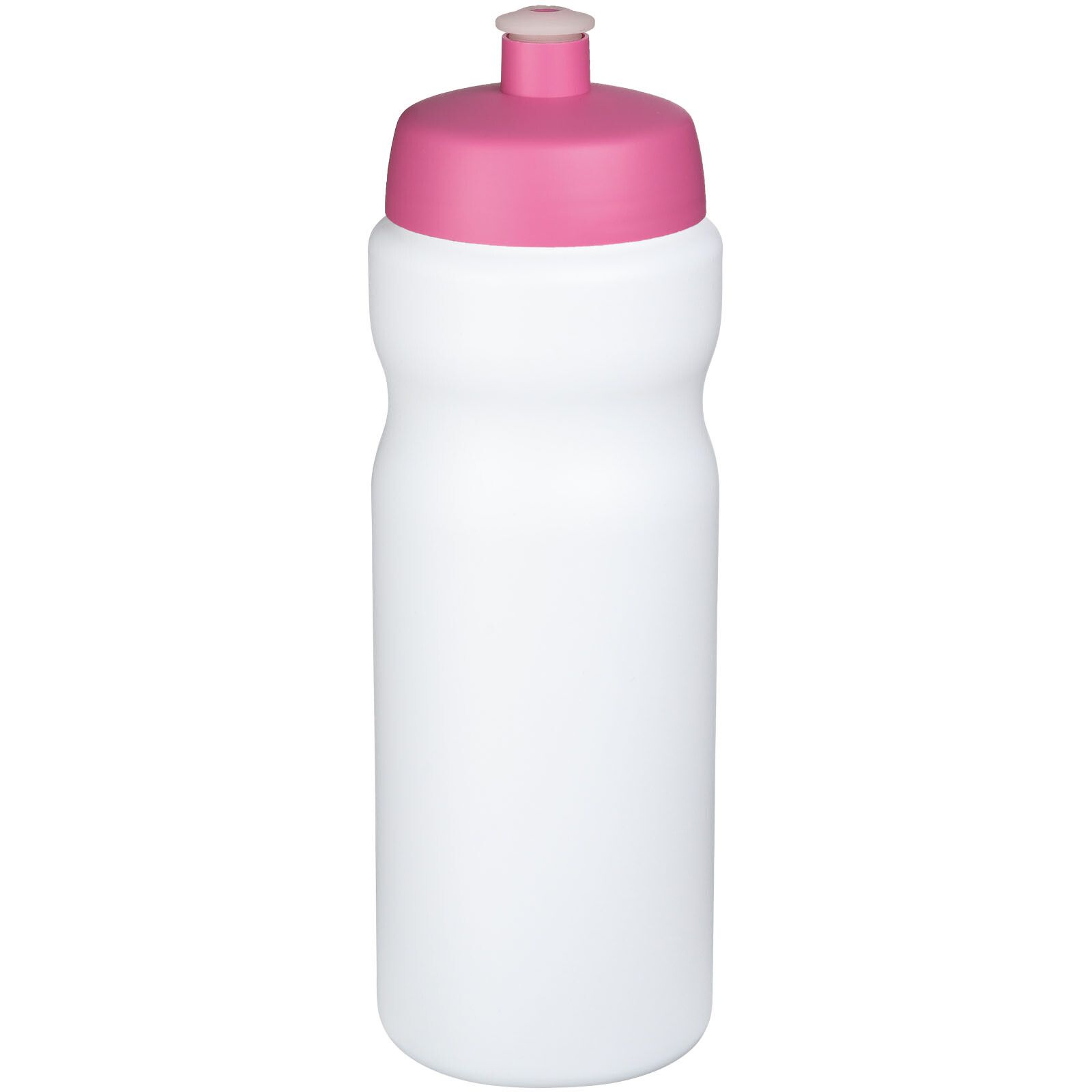 Baseline Plus 650 ml Sportflasche - weiss -  rosa-999