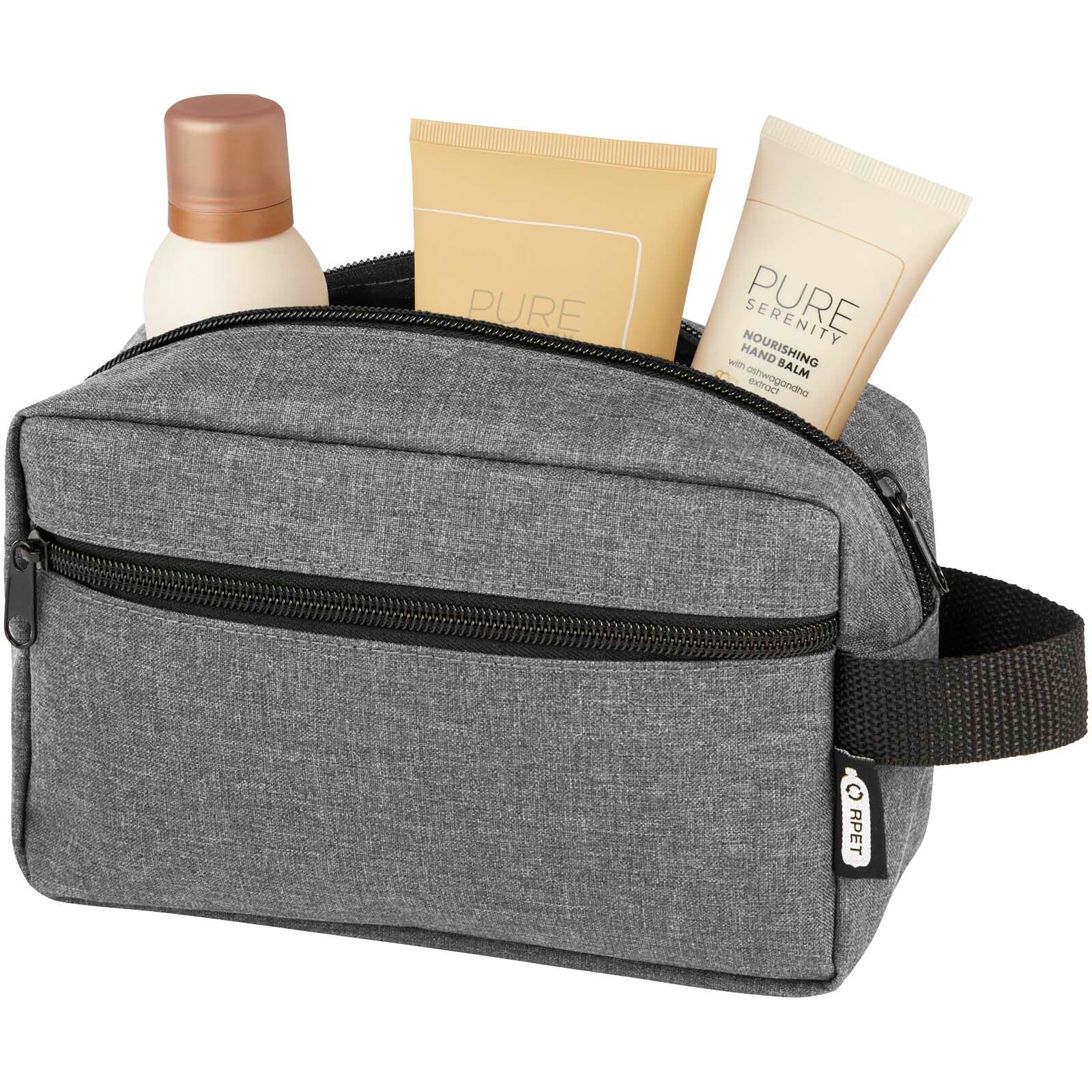 Ross GRS RPET Kulturbeutel, 1,5 l - heather grau-935