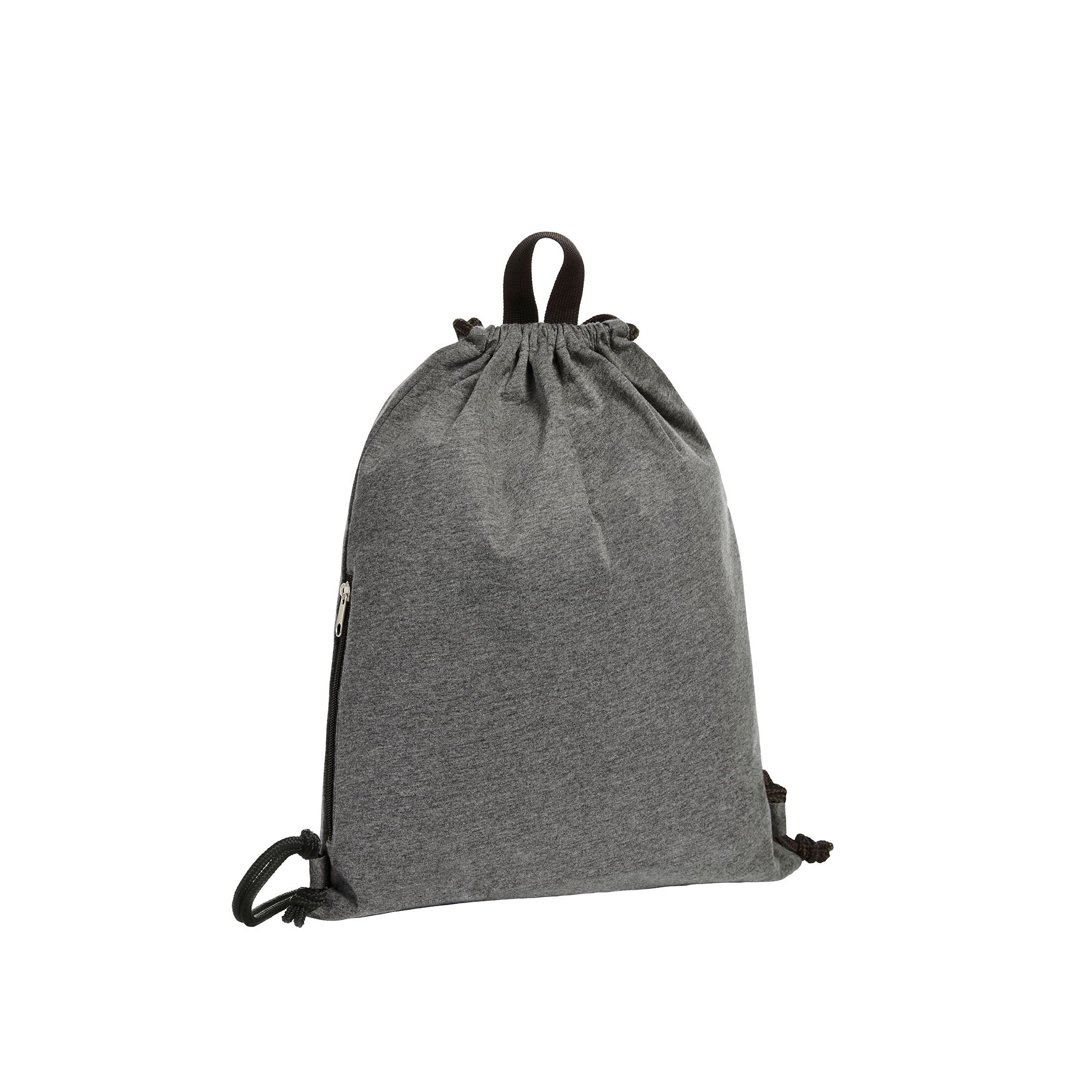 Zugbeutel JERSEY - anthrazit-536