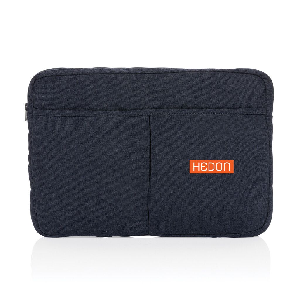 Laluka AWARE™ 15,6" Laptoptasche aus recycelter Baumwolle - navy blau-155