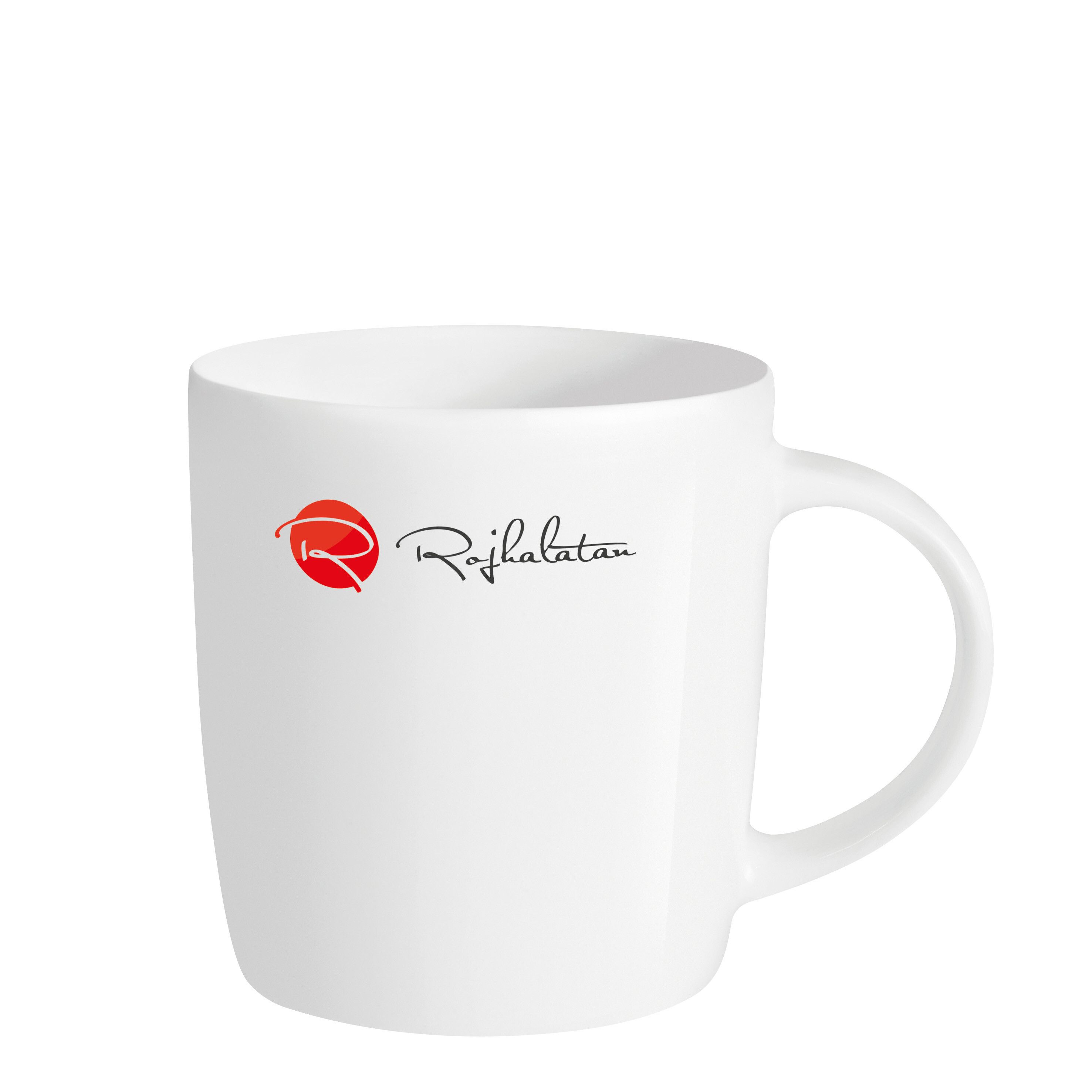 Elegant Porzellantasse 300 ml - weiß-31