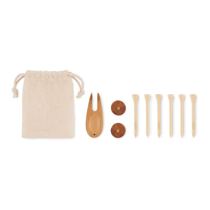 Golfzubehör im Etui DORMIE - beige-591