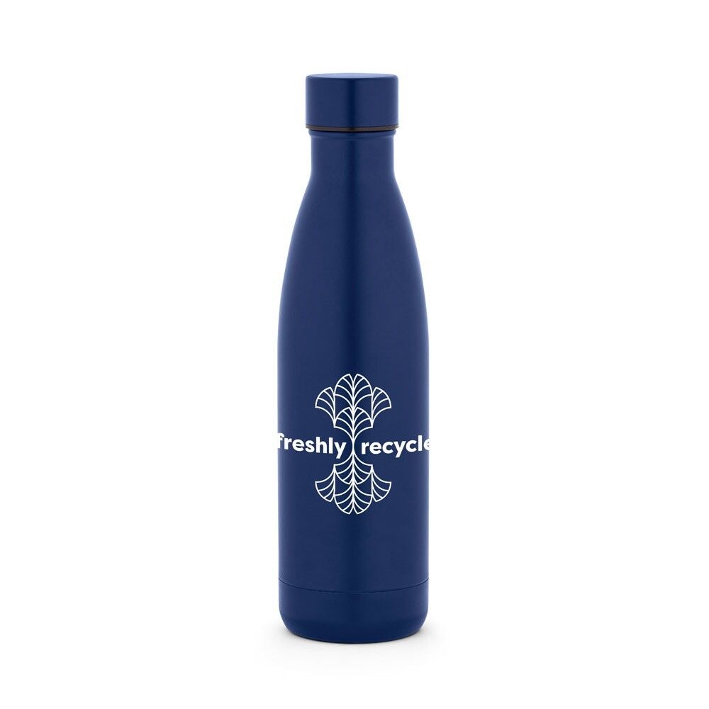 RE-BUFFON L Thermosflasche aus 90% recyceltem Edelstahl 810 ml - dunkelblau-359