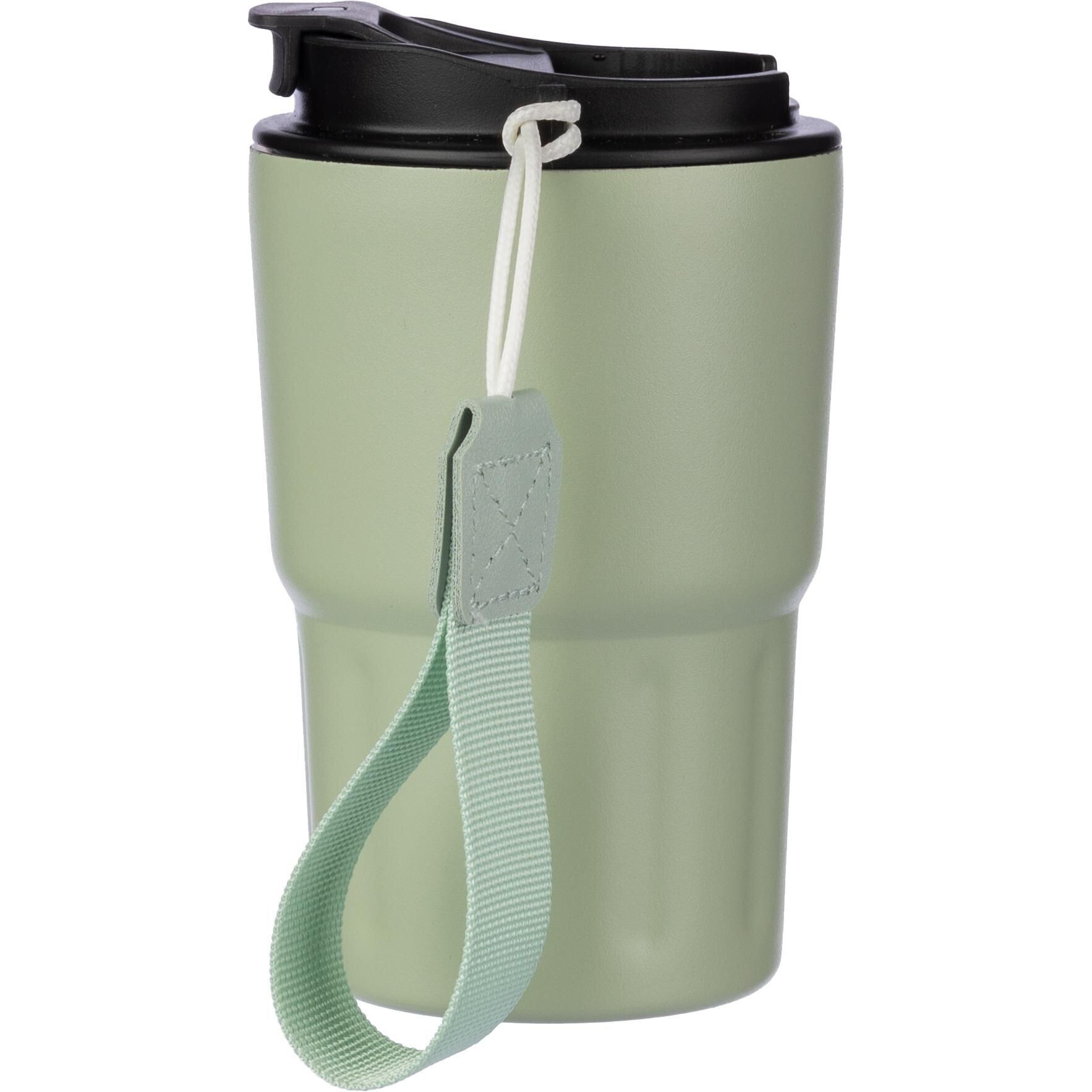 Doppelwandiger Becher aus Edelstahl Louisa - grau-982