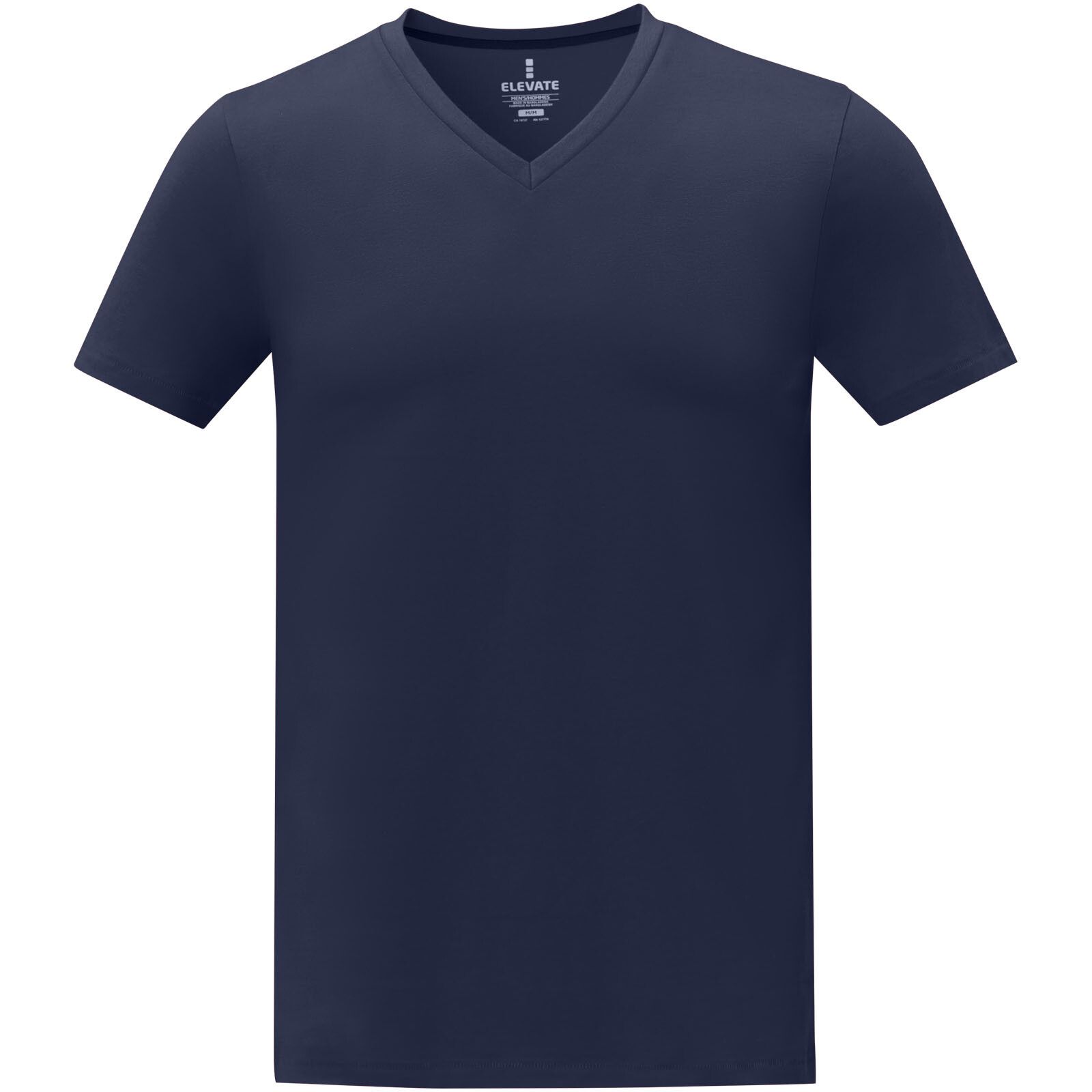 Somoto T-Shirt mit V-Ausschnitt für Herren   - navy - M-420
