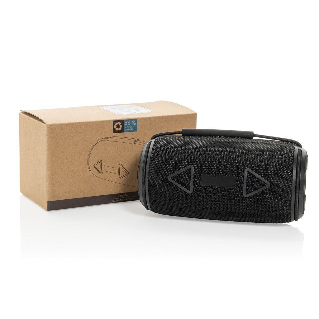 Prisma 16W IPX4 Speaker aus RCS rec. rPET - schwarz-44