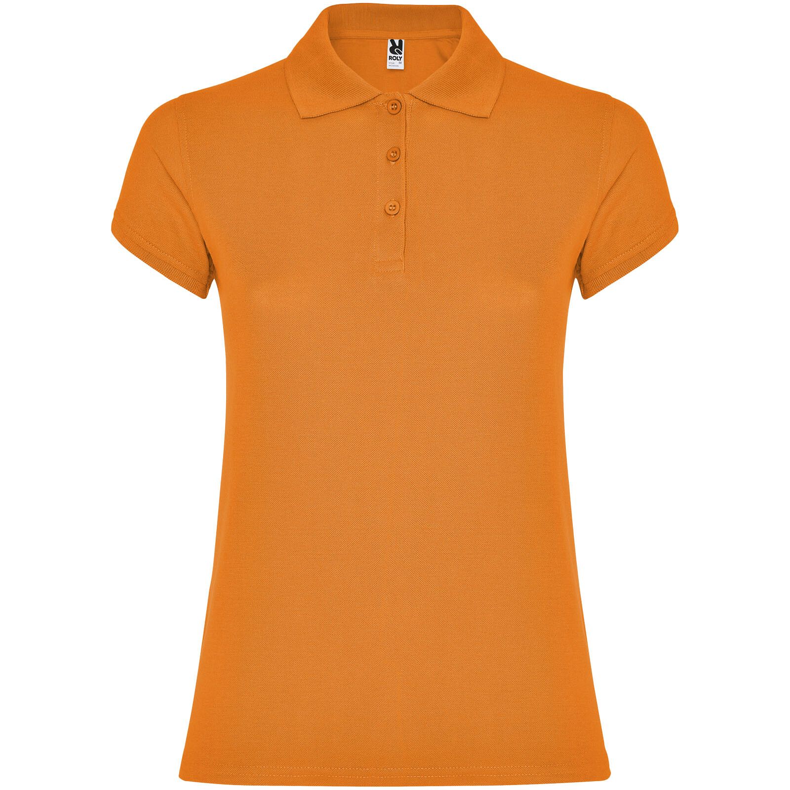 Star Poloshirt für Damen - orange - 2XL-517