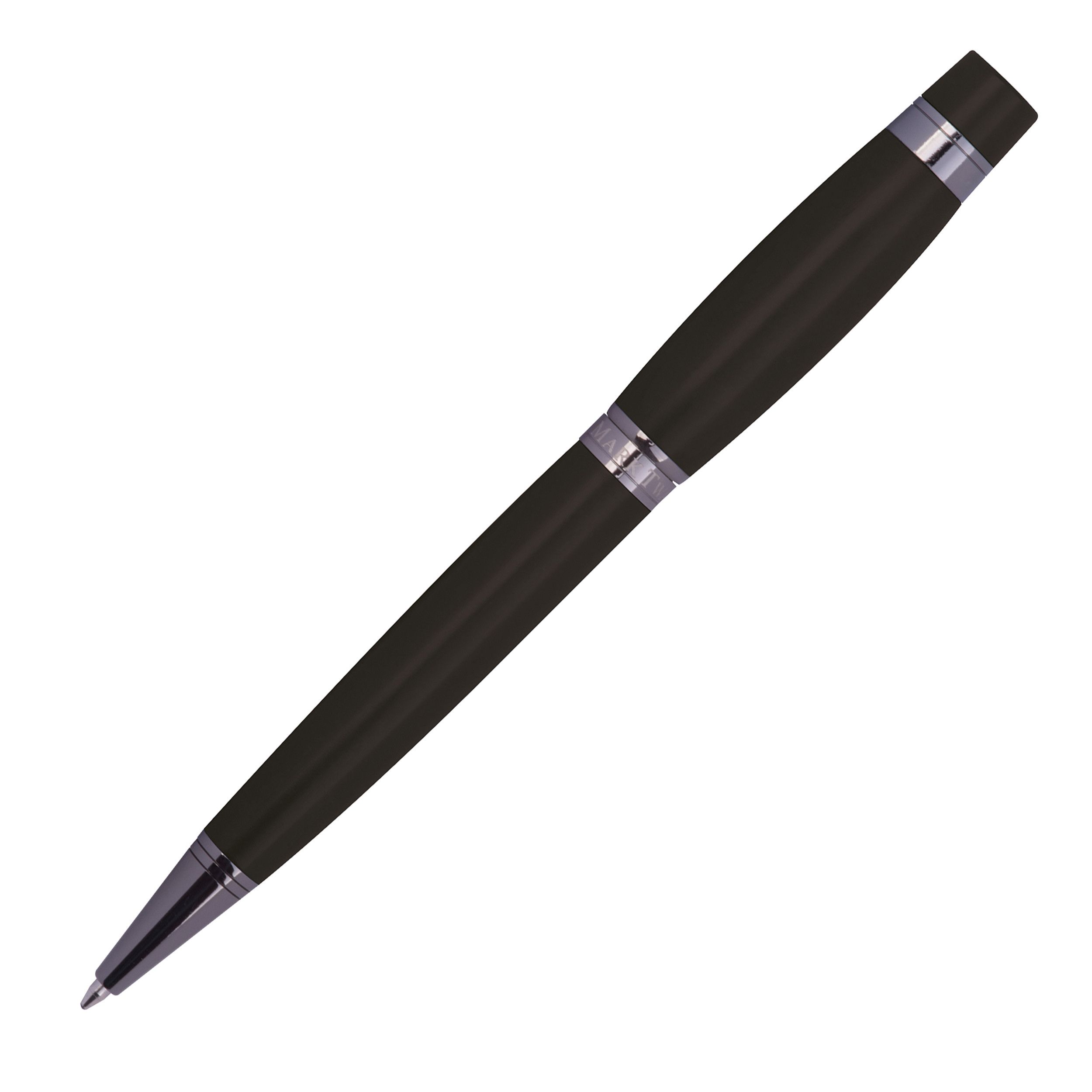 Mark Twain Metallkugelschreiber BERNARDA - schwarz-783