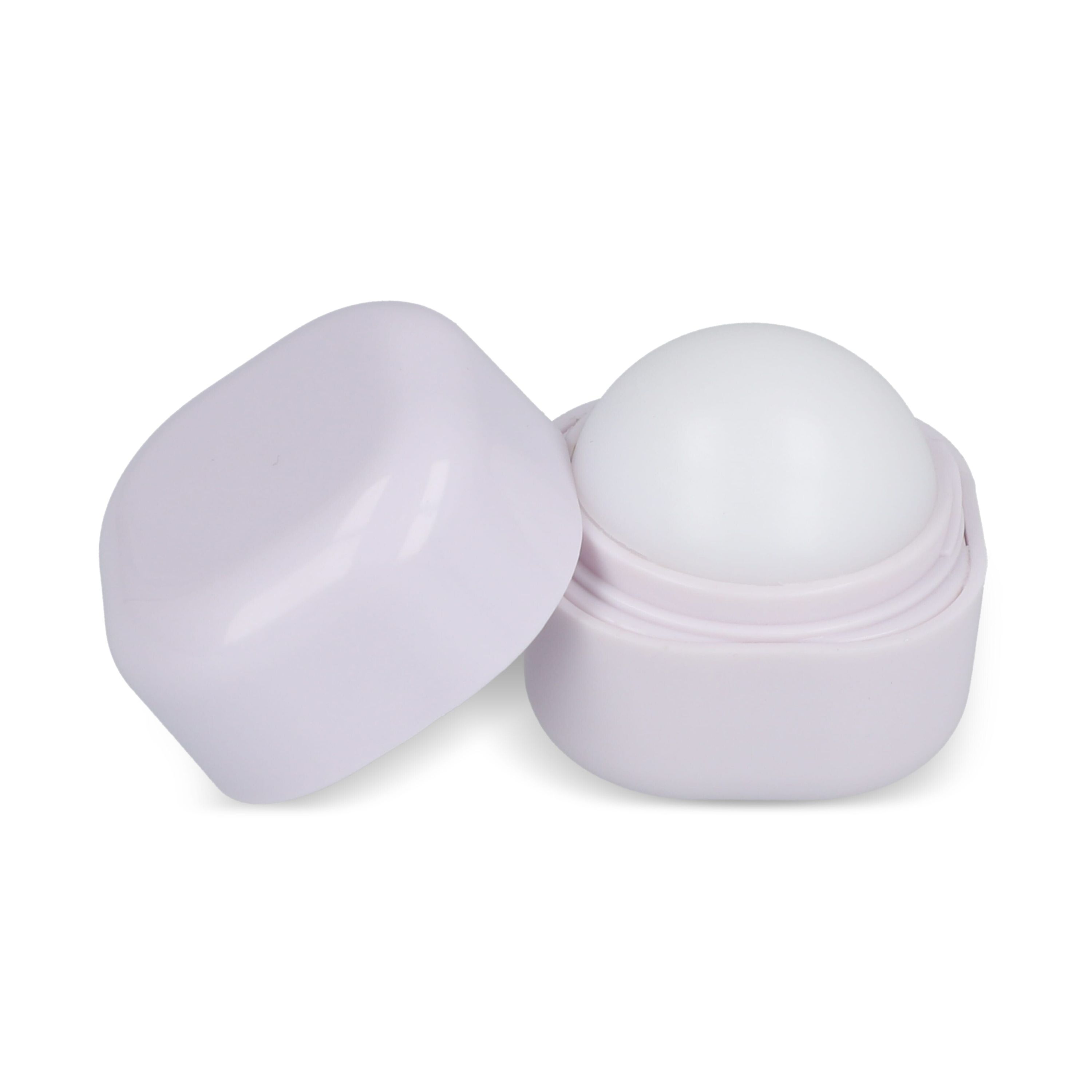 Kubischer Lippenpflegestift aus recyceltem ABS - weiss-828