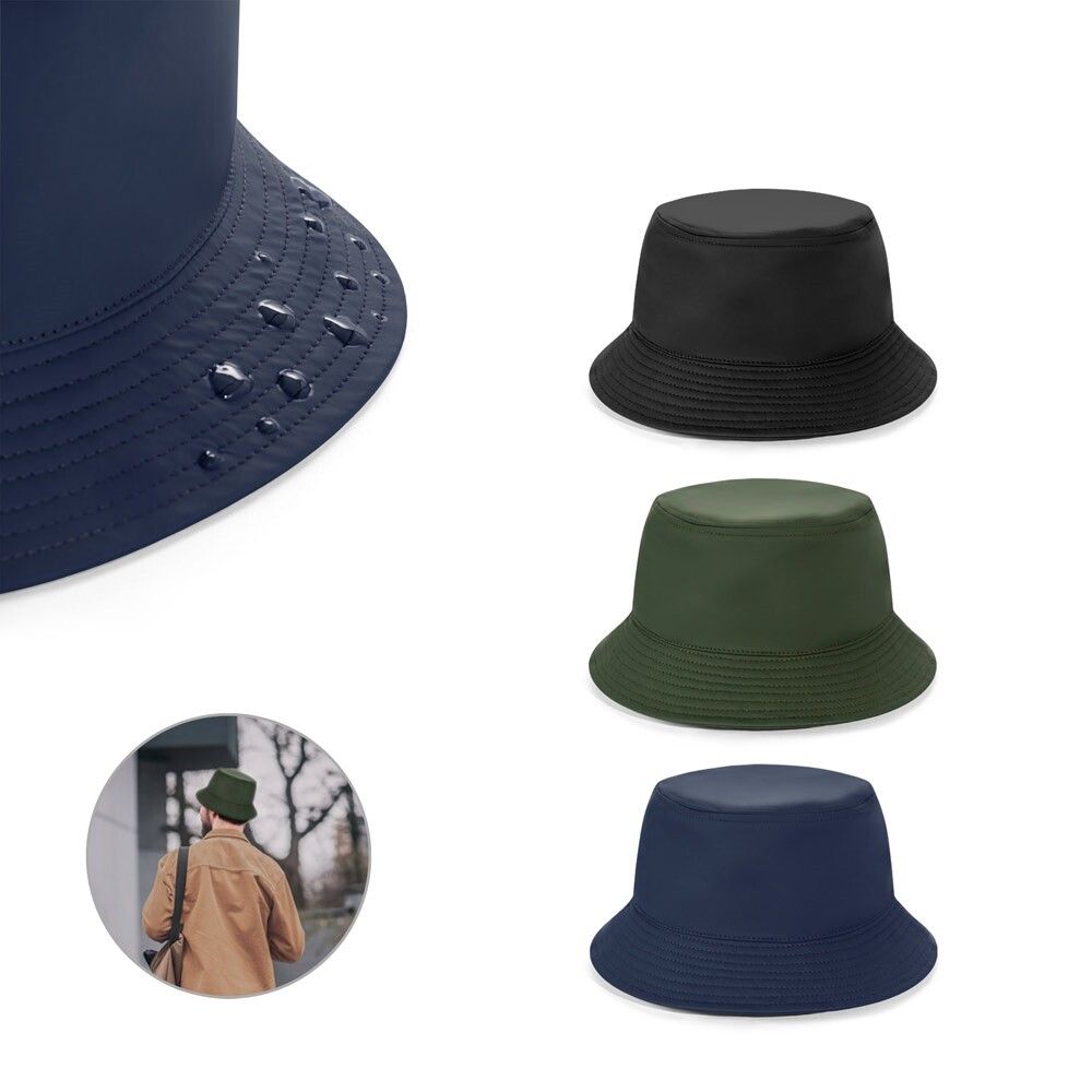 MASON Hut aus recyceltem Polyester (100% rPET) - dunkelgrün-909
