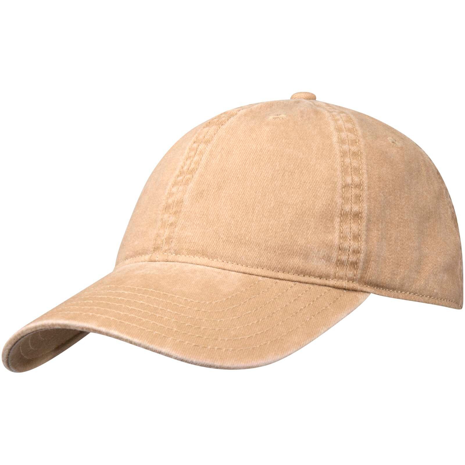 Grafton Cap mit 6 Segmenten washed - oatmeal - 0-570