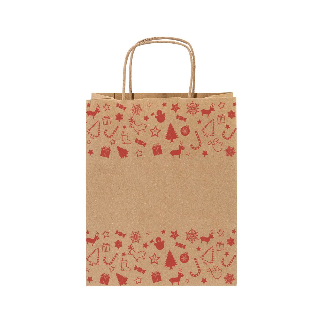 Julegave S Weihnachtsgeschenktasche, klein - natur-832