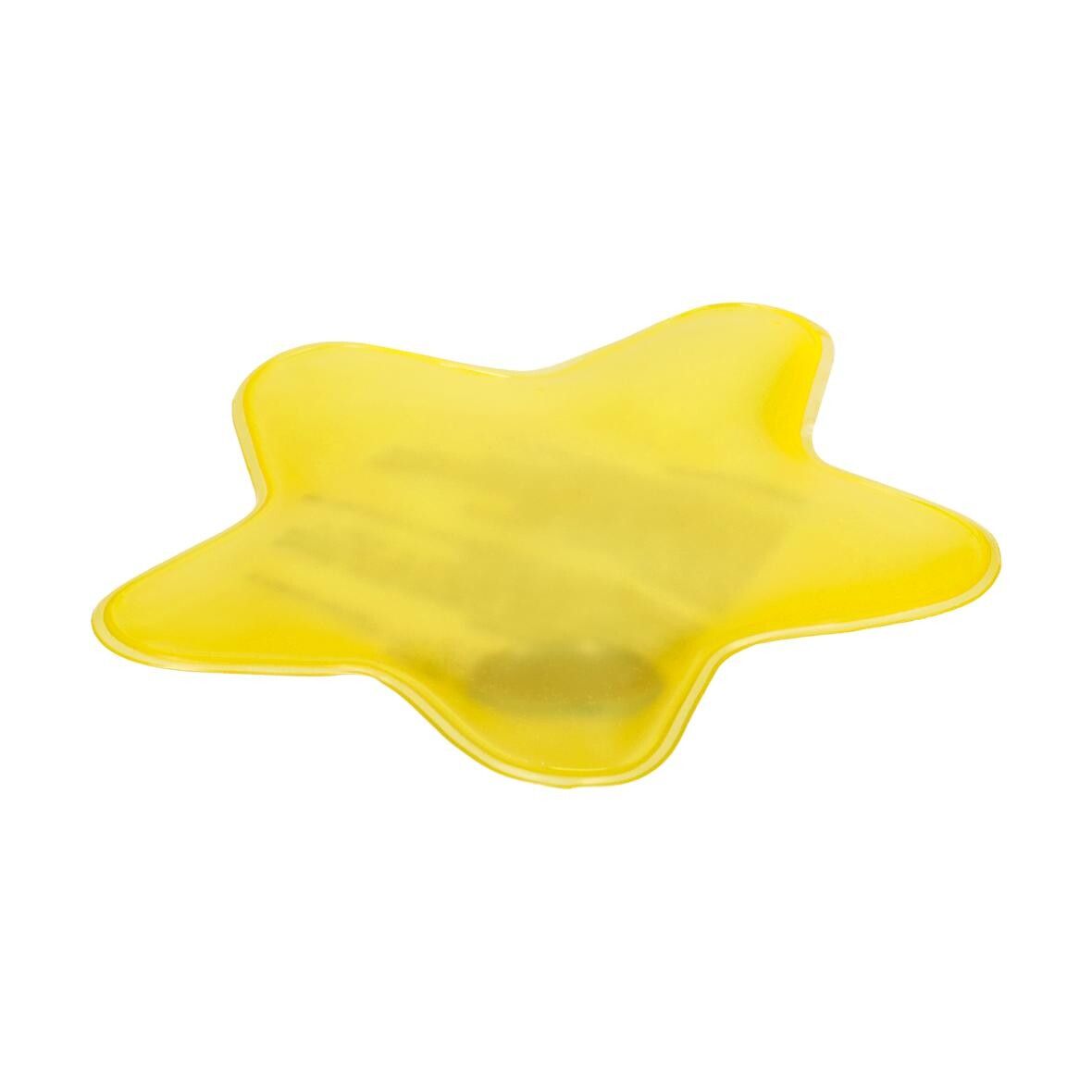 Gel-Wärmekissen Stern - gelb-1