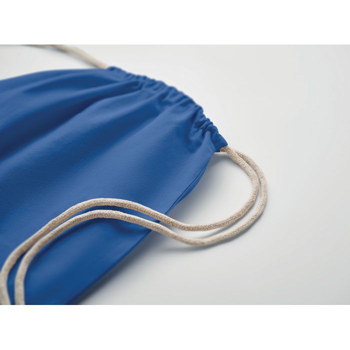 Kordelzugbeutel Fairtrade 180g OSOLE DRAW COLOUR - königsblau-484