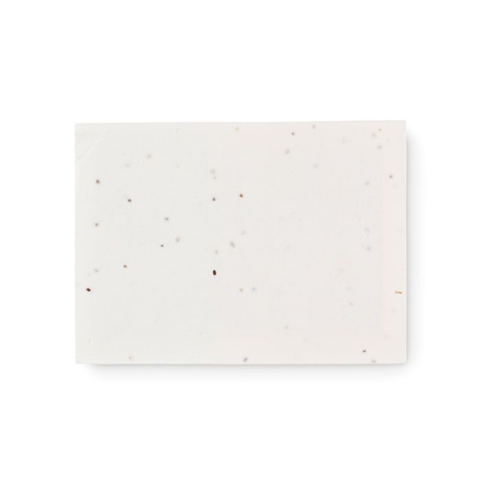 Samenpapier Memoblock VISON SEED - weiß-72