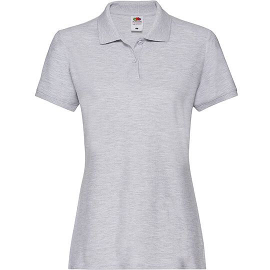 Ladies´ Premium Polo - heather grey-313