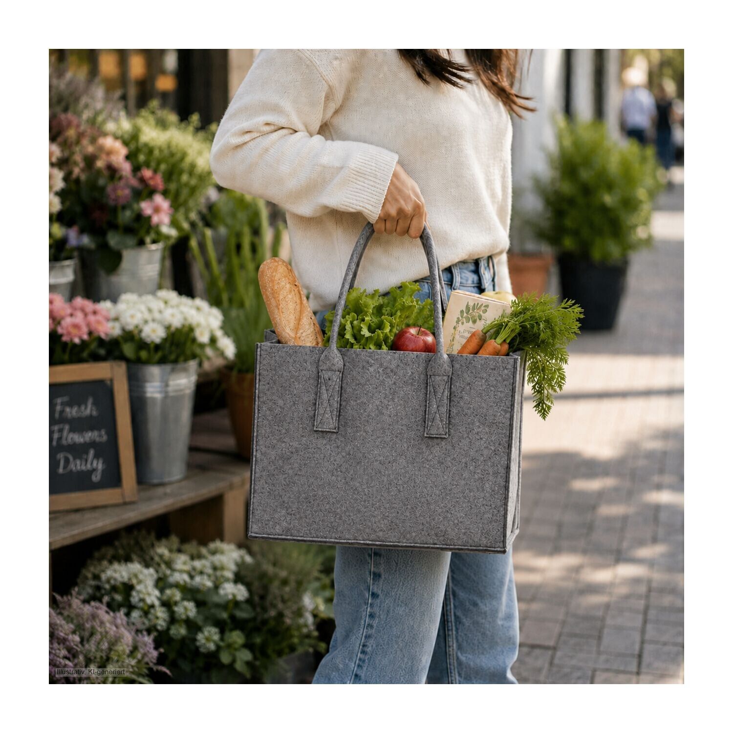 ROMINOX® Vegane Filztasche Relana-708