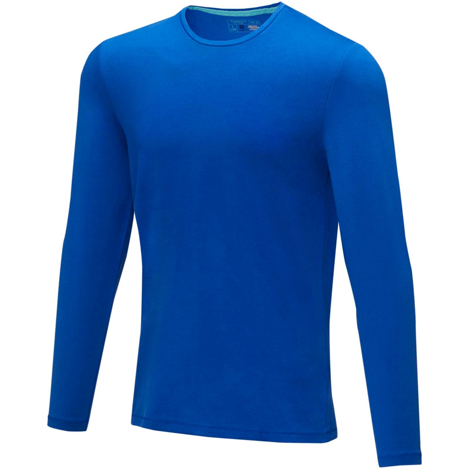 Ponoka Langarmshirt für Herren - blau - XS-227