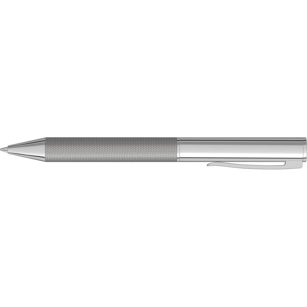 Mesh Drehkugelschreiber - silber-217