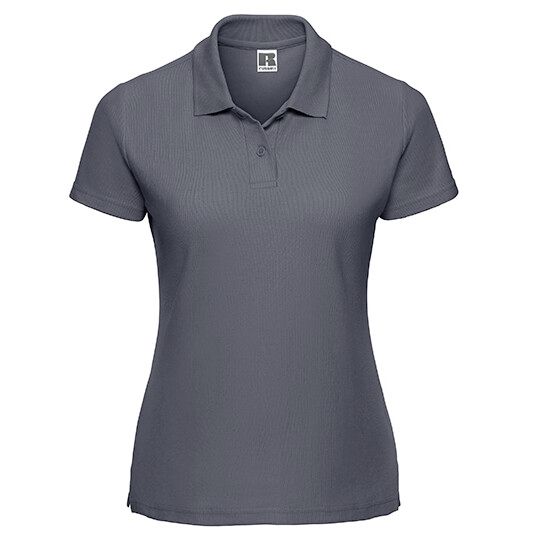 Ladies' Classic Polycotton Polo - convoy grey solid - L-20