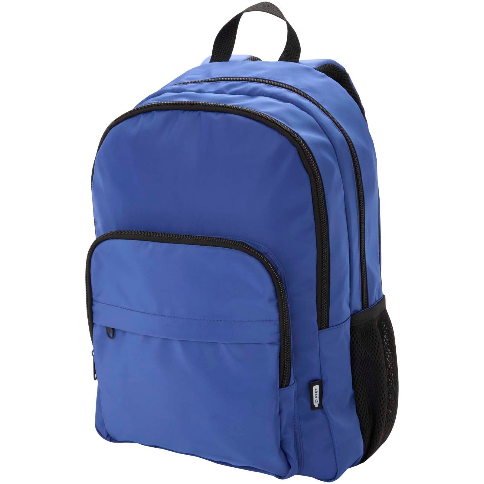 Trend Plus 15" Laptop-Rucksack aus recyceltem GRS-Material 20 L - royalblau-33