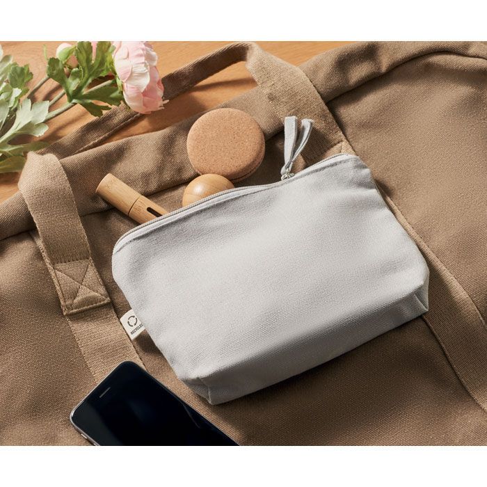 Kosmetiktasche 320 g/m² ELNAS - grau-810