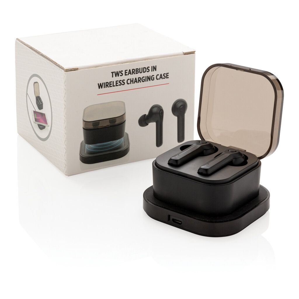 TrueWireless Ohrhörer in kabelloser Ladebox - schwarz-962