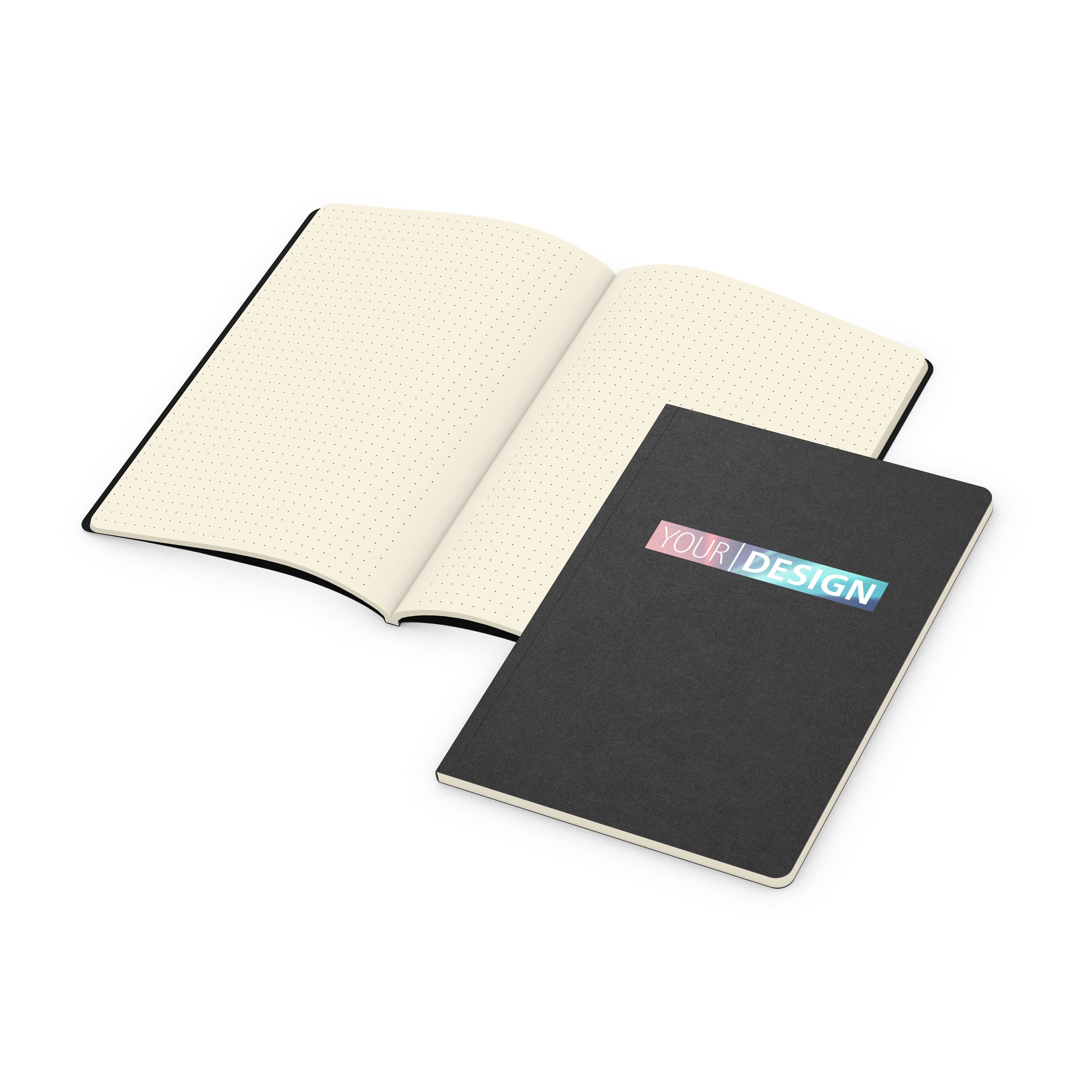 Notizbuch Copy-Book, A5, Punktraster, schwarz-23