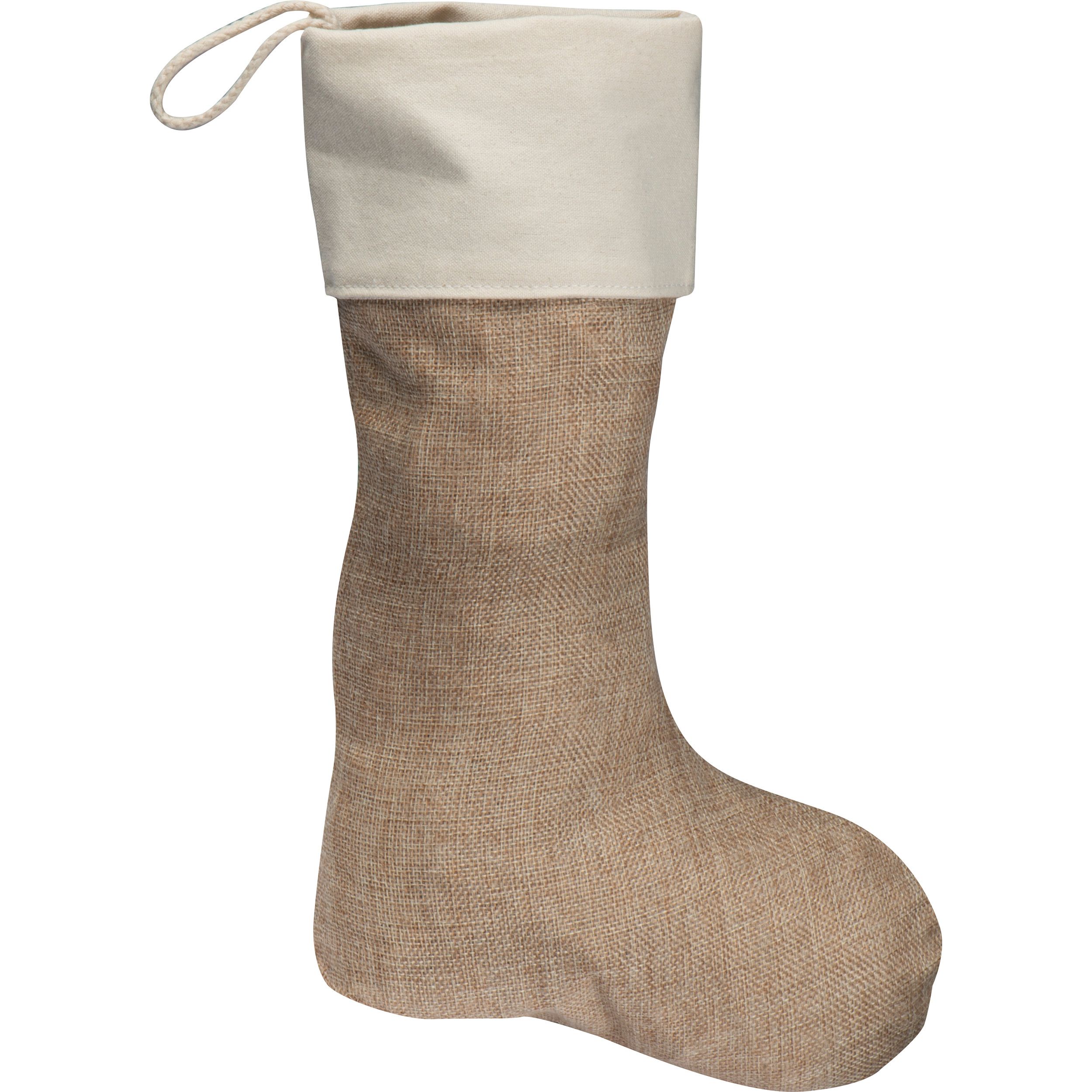 Weihnachtssocke Lucca - beige-366