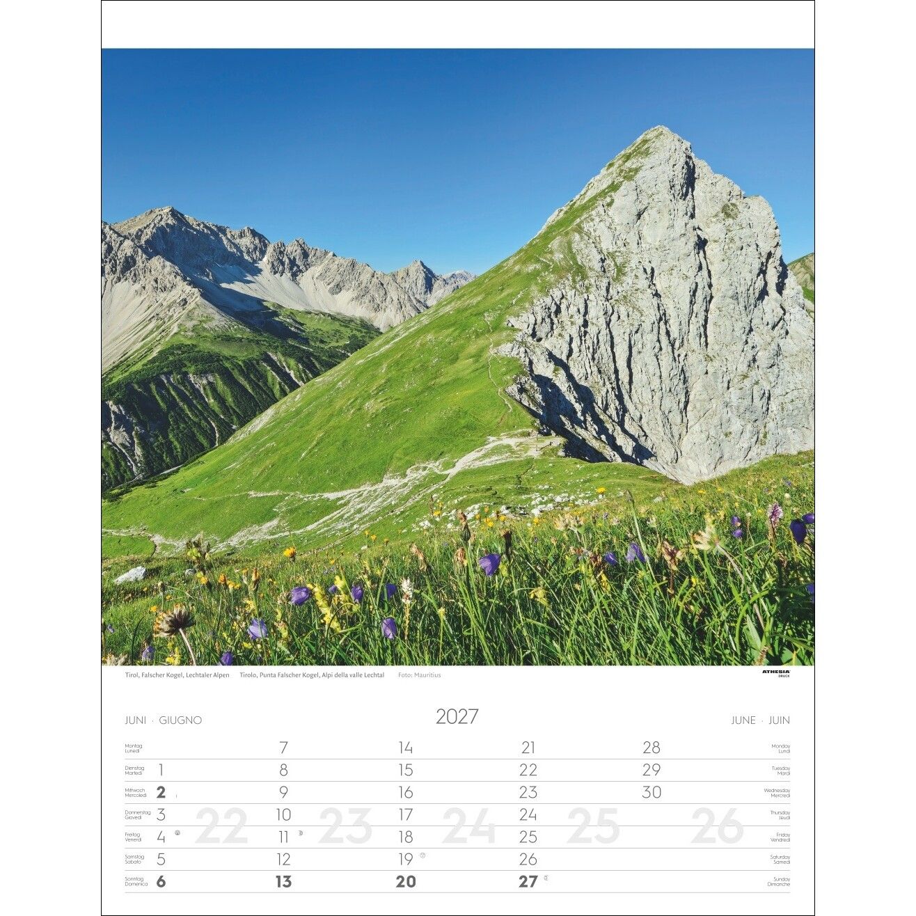 Österreich - Landschaft & Natur Kalender-970